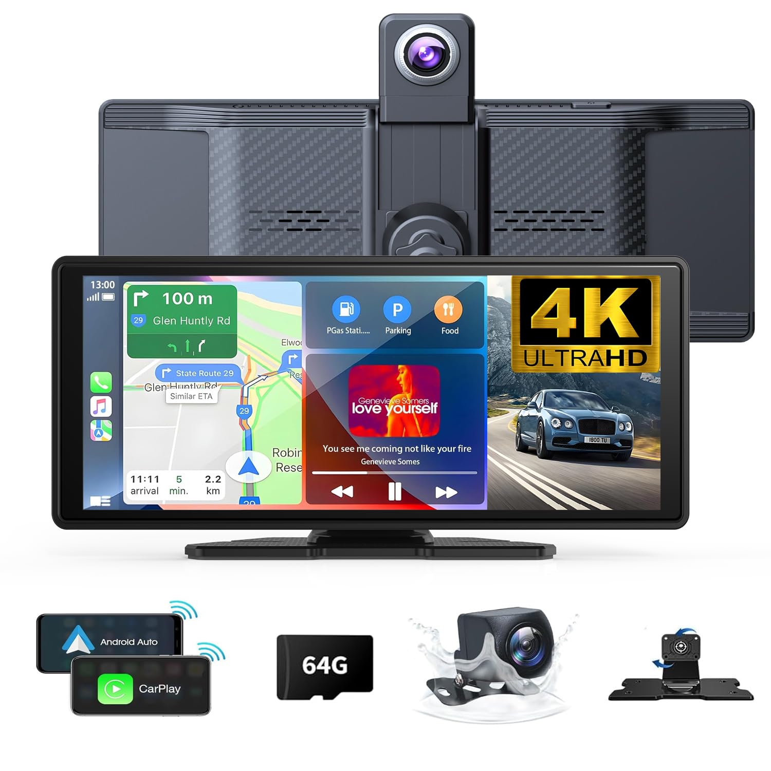 10.26-inch Wireless CarPlay Screen